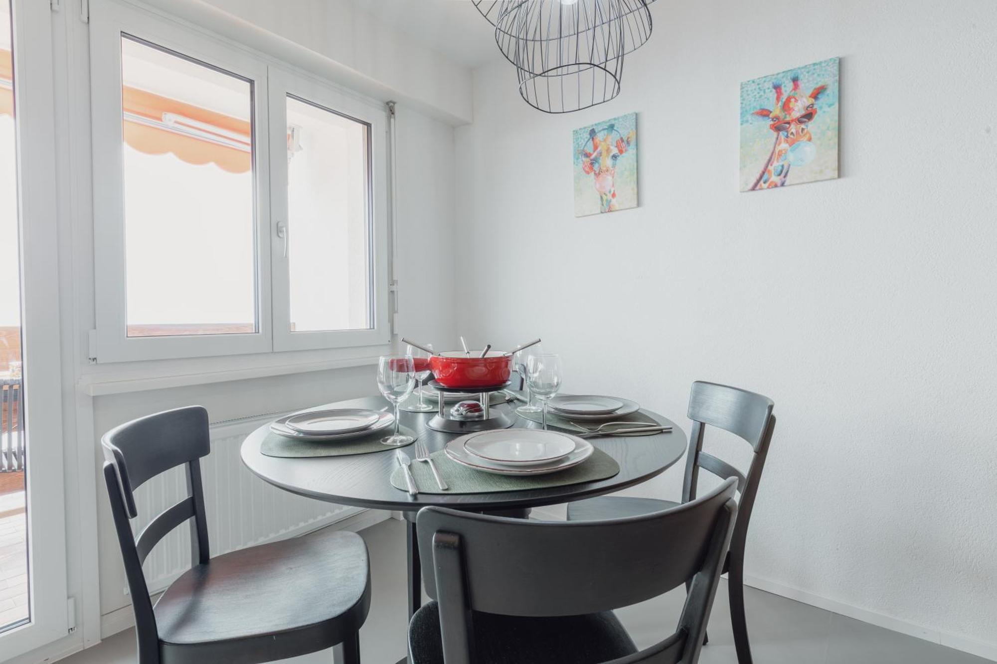 Magnifique Appartement Proche Du Centre Crans-Montana Kültér fotó