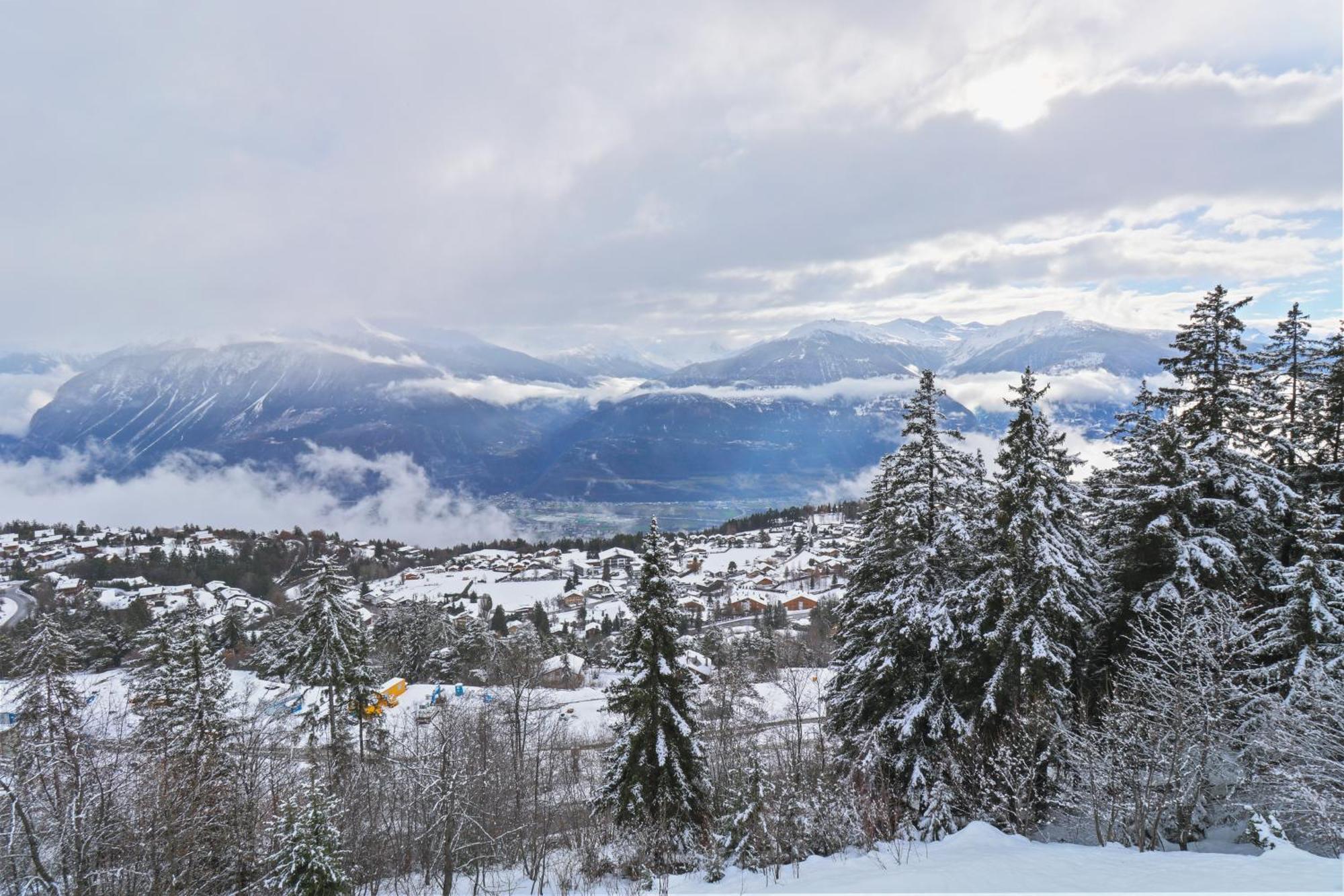 Magnifique Appartement Proche Du Centre Crans-Montana Kültér fotó
